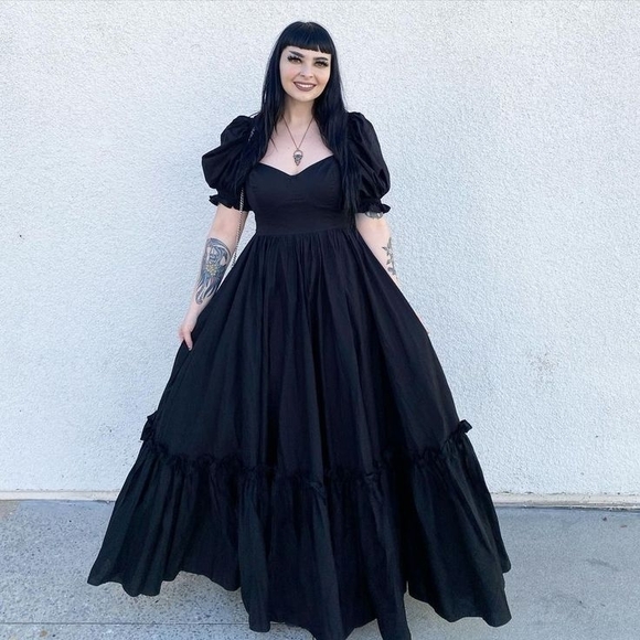 Selkie Caviar(Black) Ritz Gown Size Medium - Picture 4 of 10